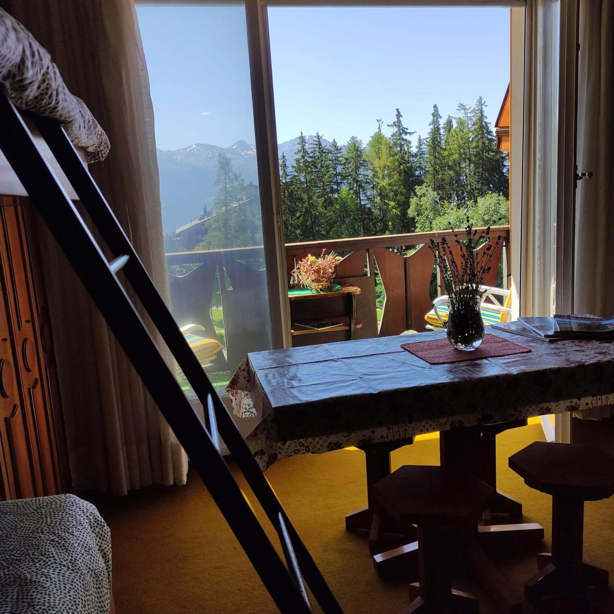 Bellevue Crans-Montana Leilighet Eksteriør bilde